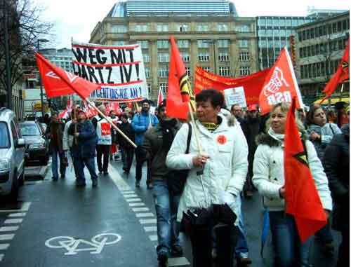 Montagsdemo Reutlingen in Frankfurt